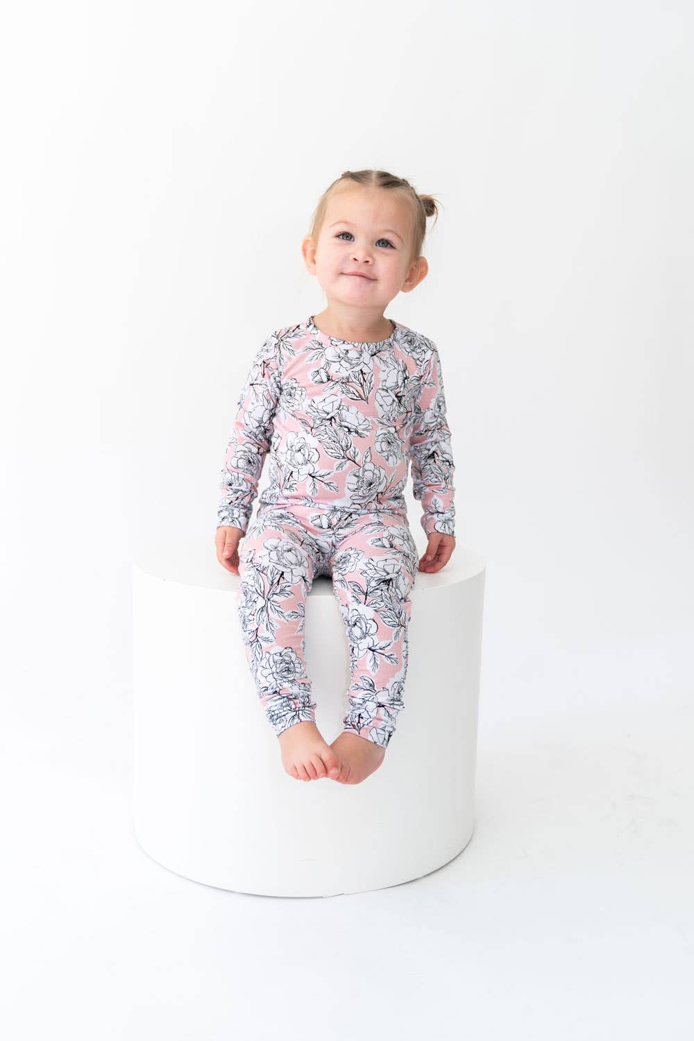 Allie Floral Bamboo 2-Piece Pajama Set