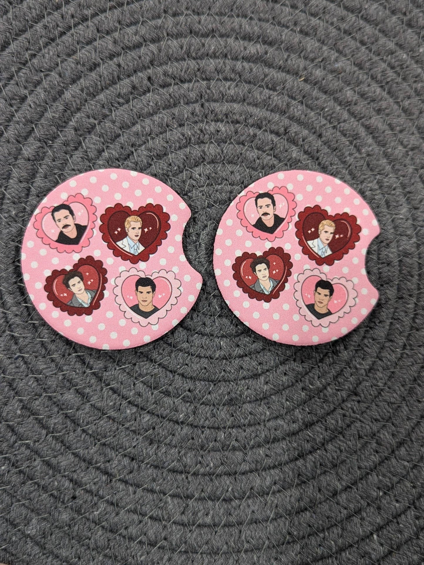 Men of Twilight Car Coasters