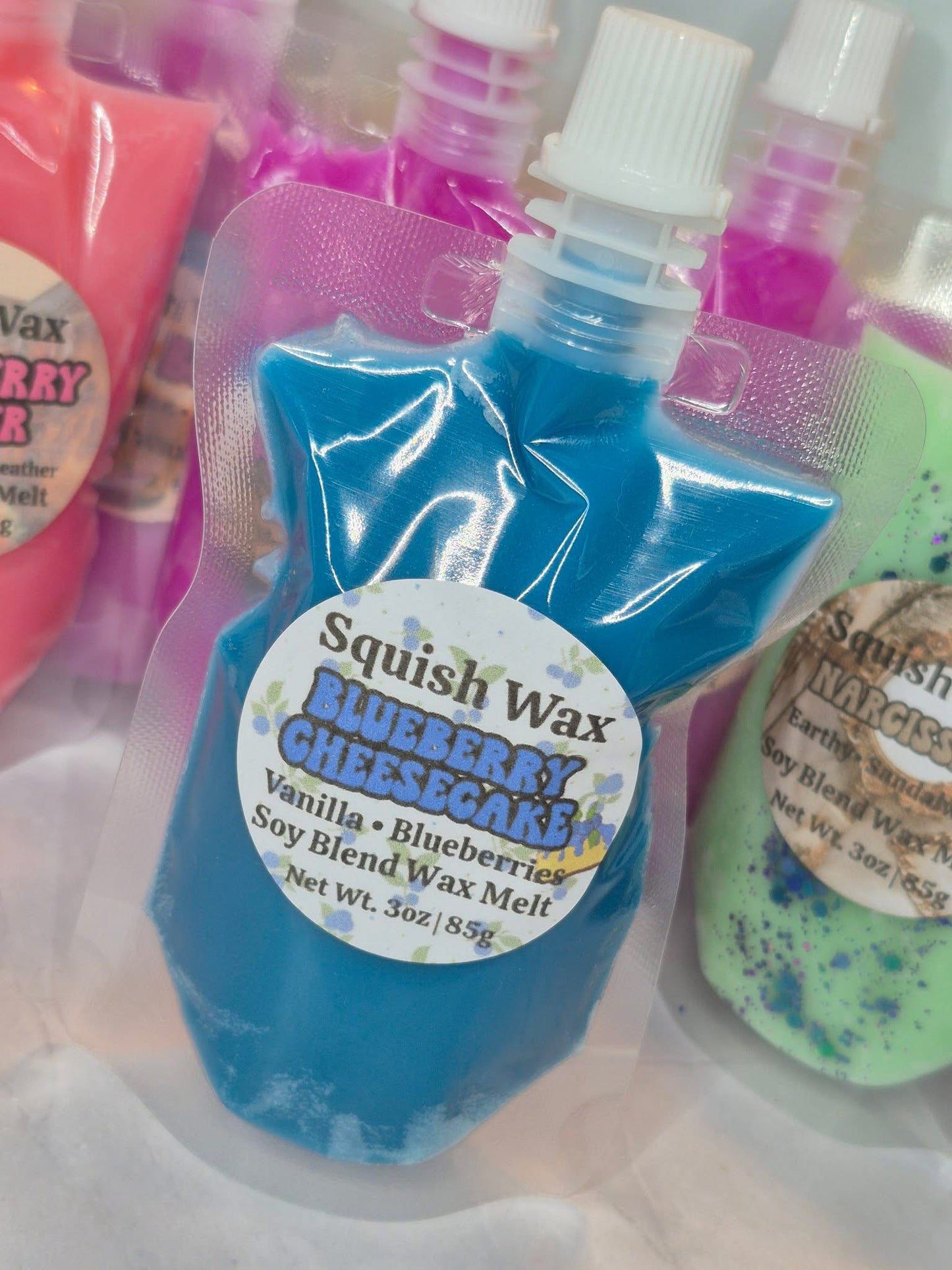 Squish wax melts