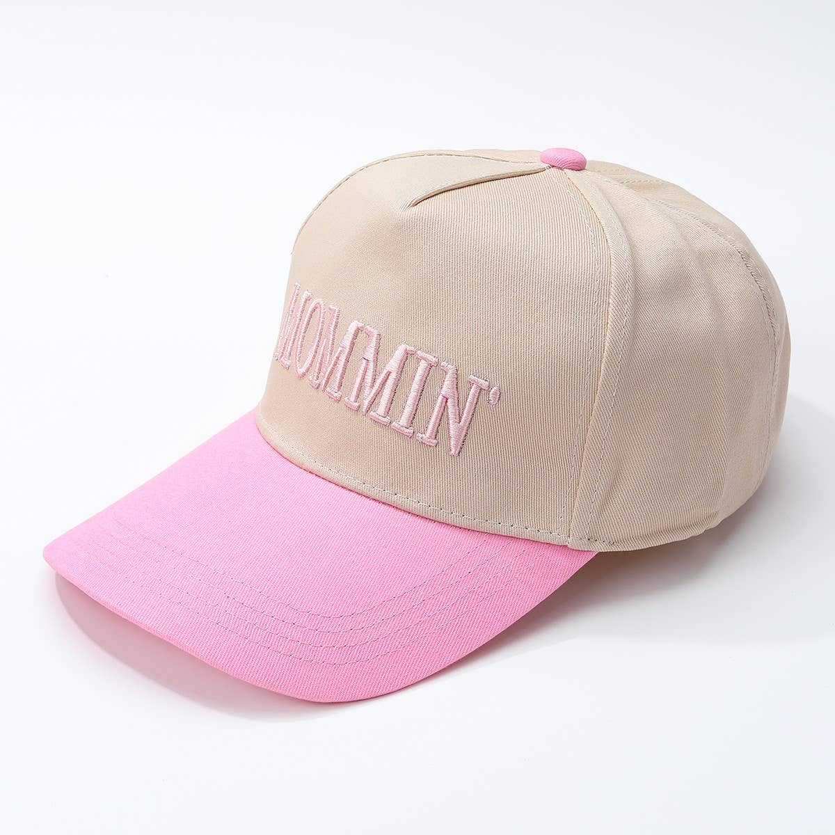 MOMMIN Embroidered Trucker Hat - Vintage Style
