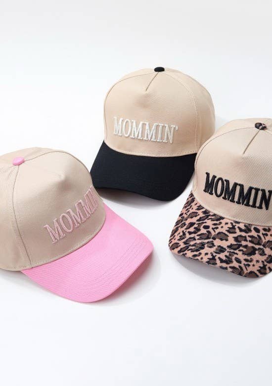 MOMMIN Embroidered Trucker Hat - Vintage Style