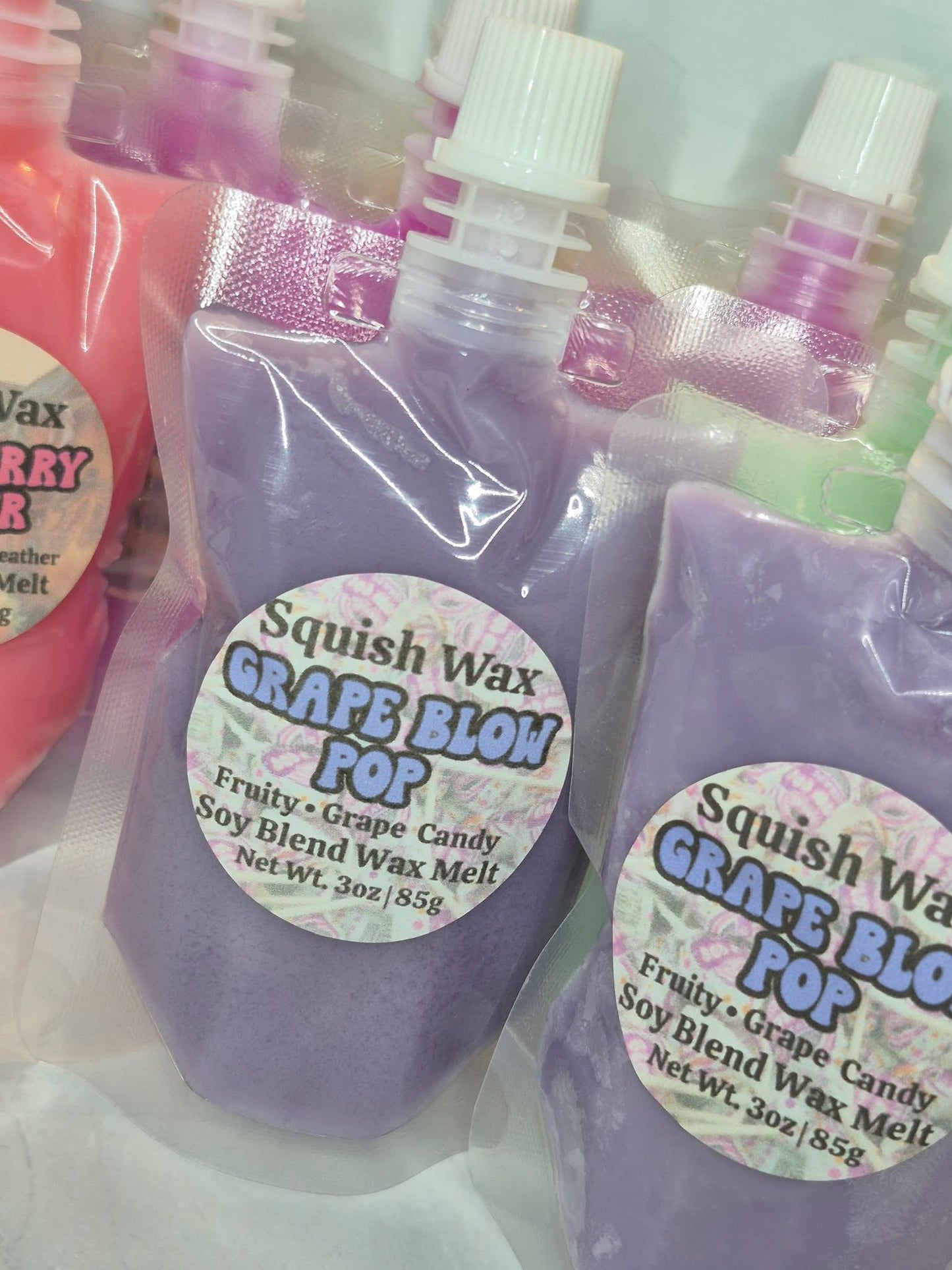 Squish wax melts