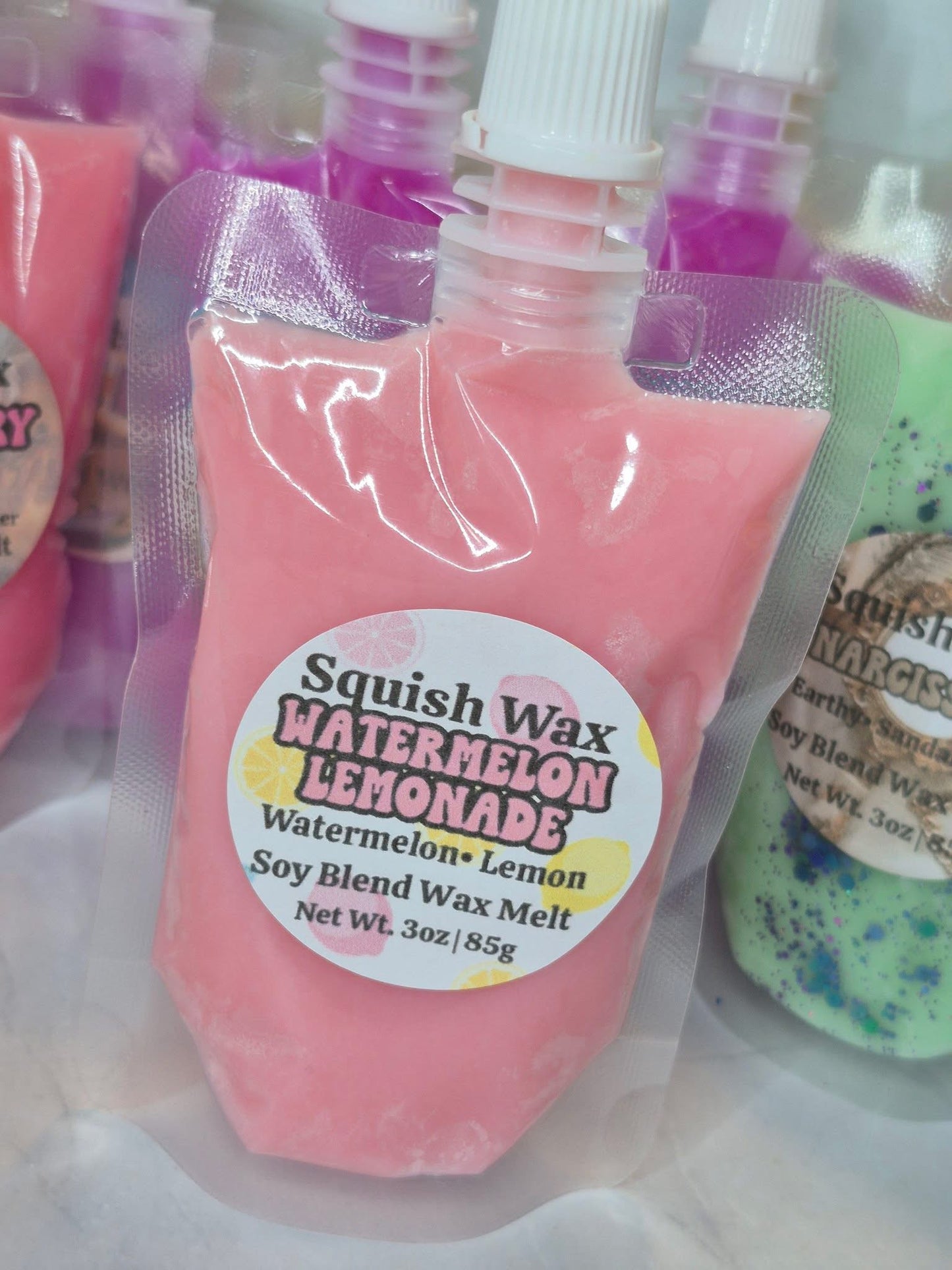Squish wax melts