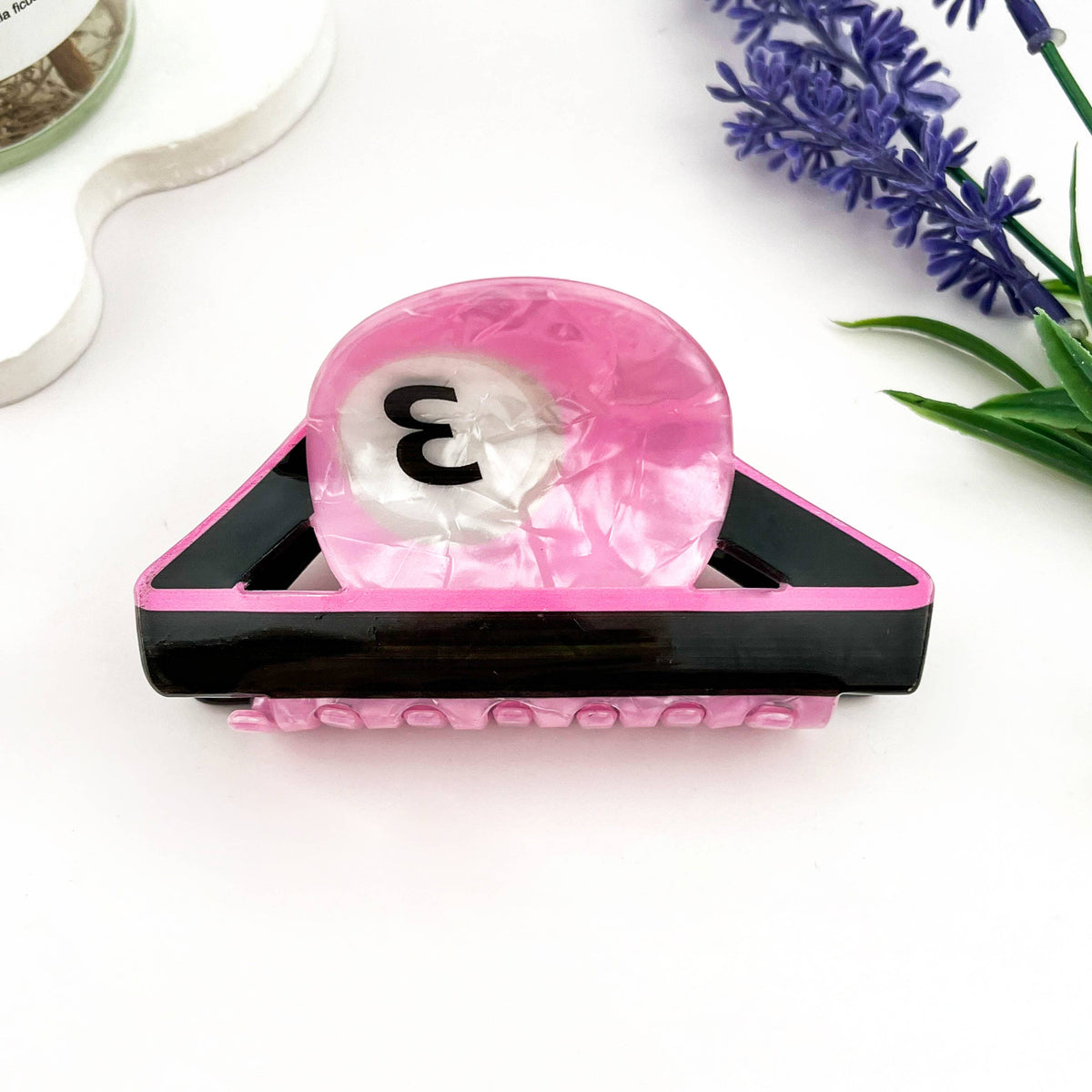 Sports Theme Hair Claw Clip - Ball Game Inspired Style