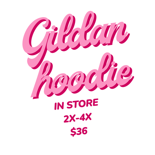 Gildan hoodie (2X-4X)