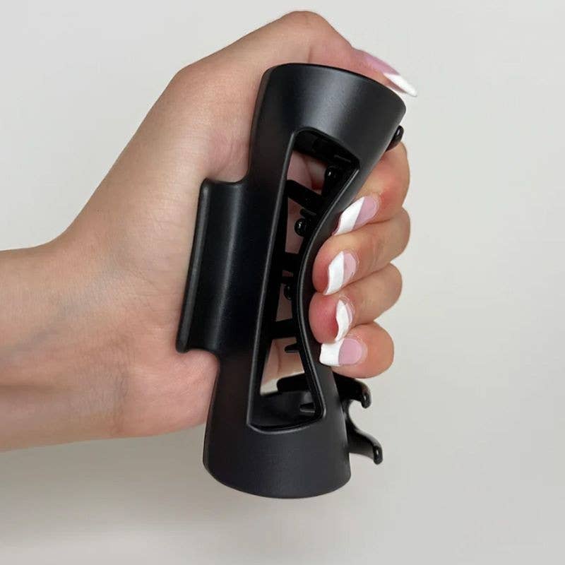 Jumbo Bendable Flexible Hair Claw Clips | 40H1003