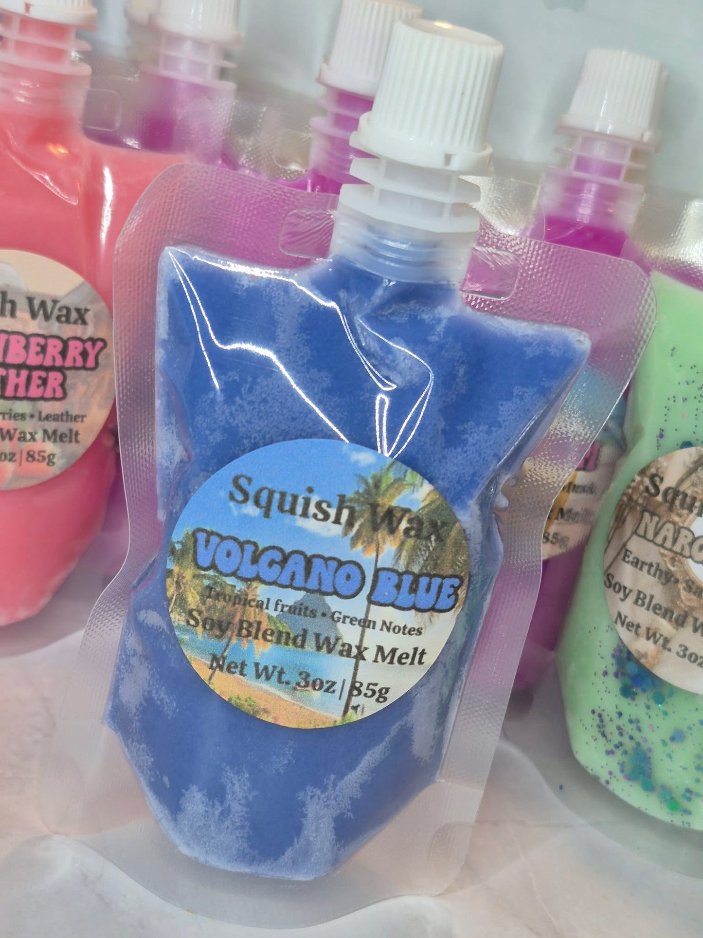 Squish wax melts