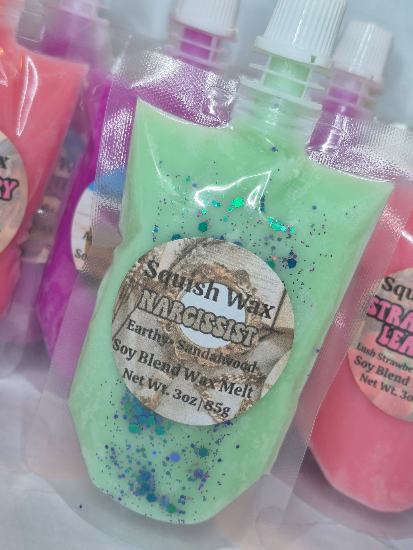 Squish wax melts