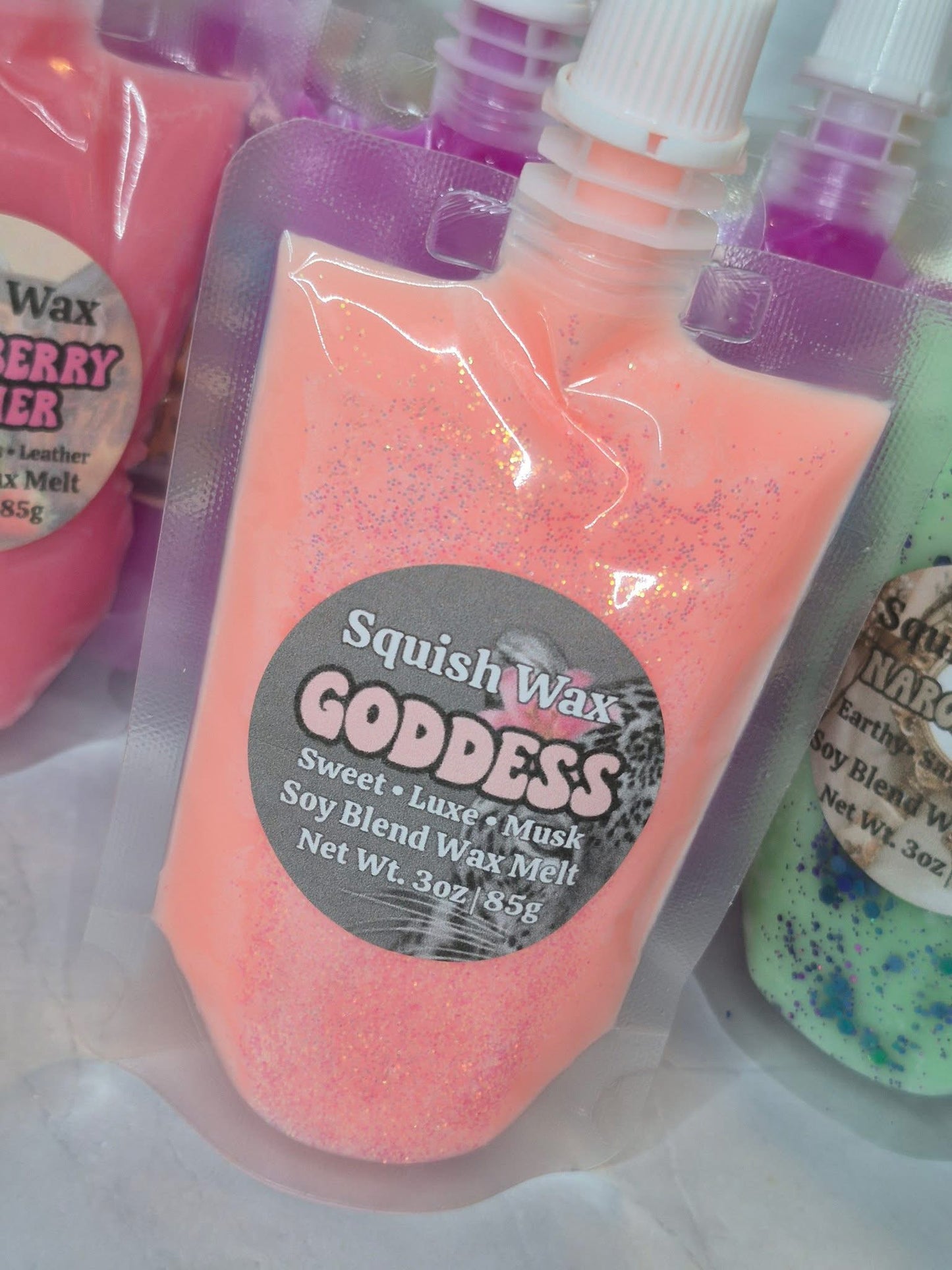 Squish wax melts