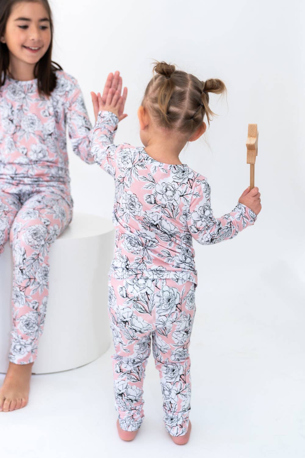 Allie Floral Bamboo 2-Piece Pajama Set