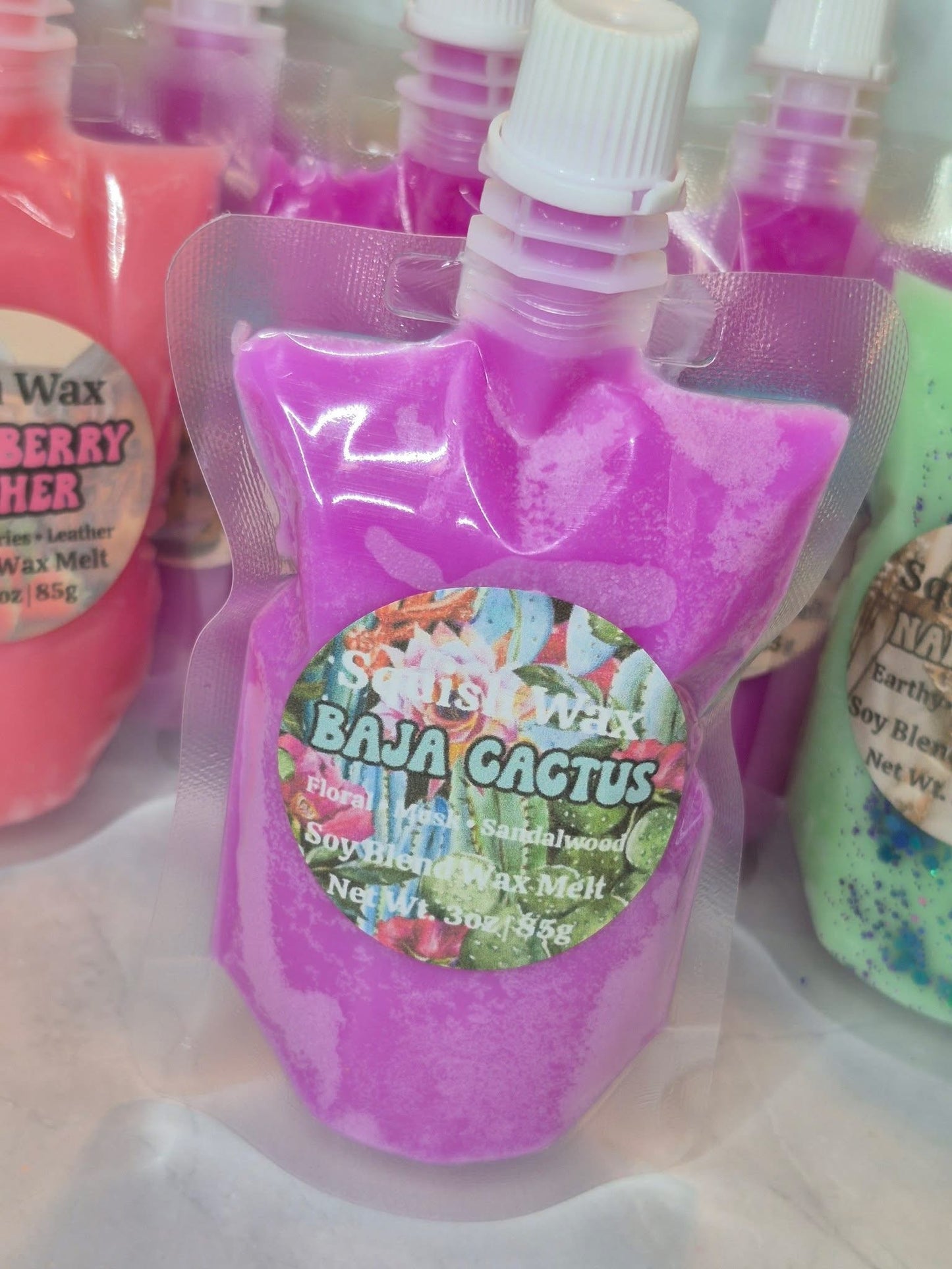 Squish wax melts