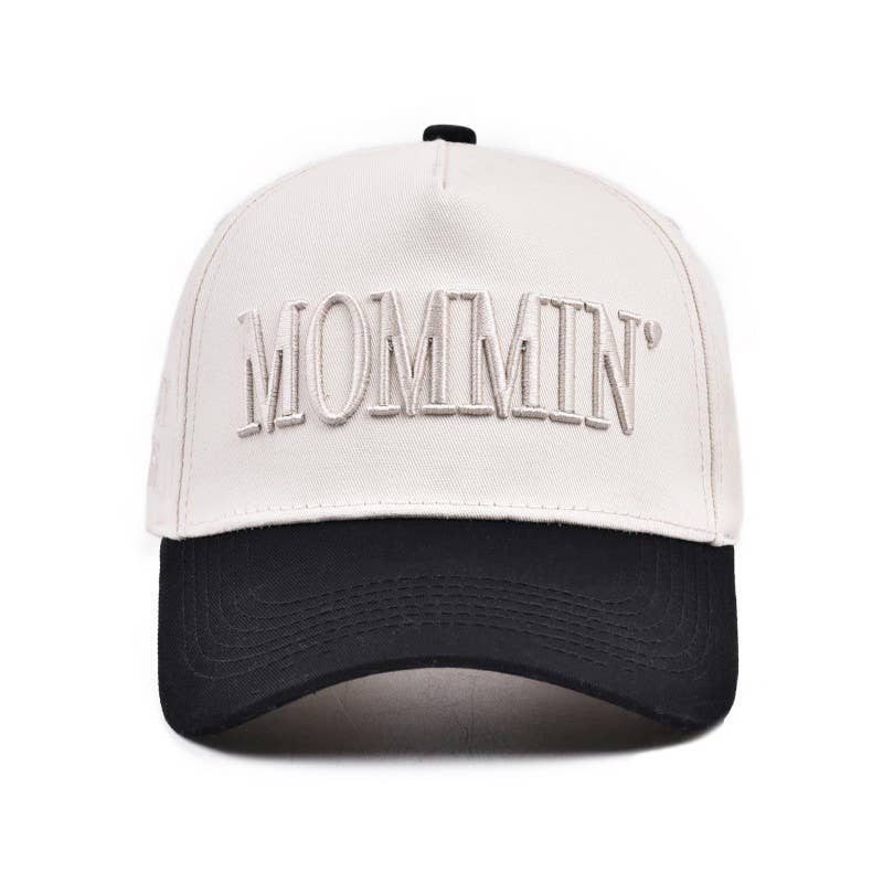 MOMMIN Embroidered Trucker Hat - Vintage Style