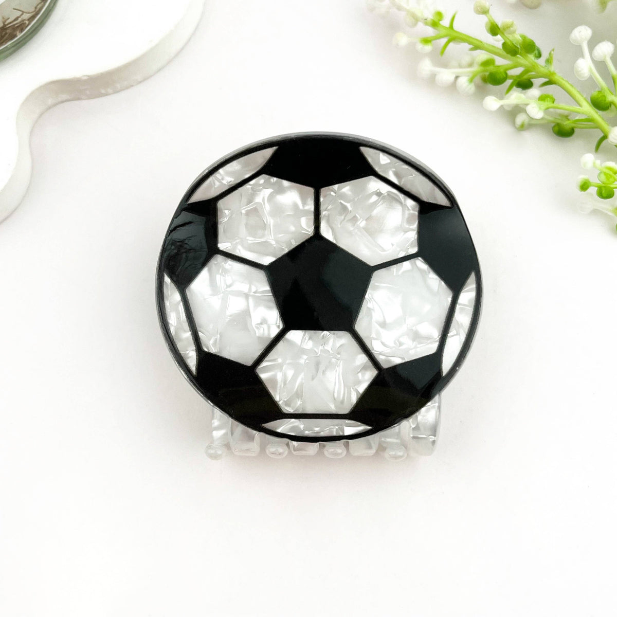 Football & Basketball Sports Hair Claw Clip