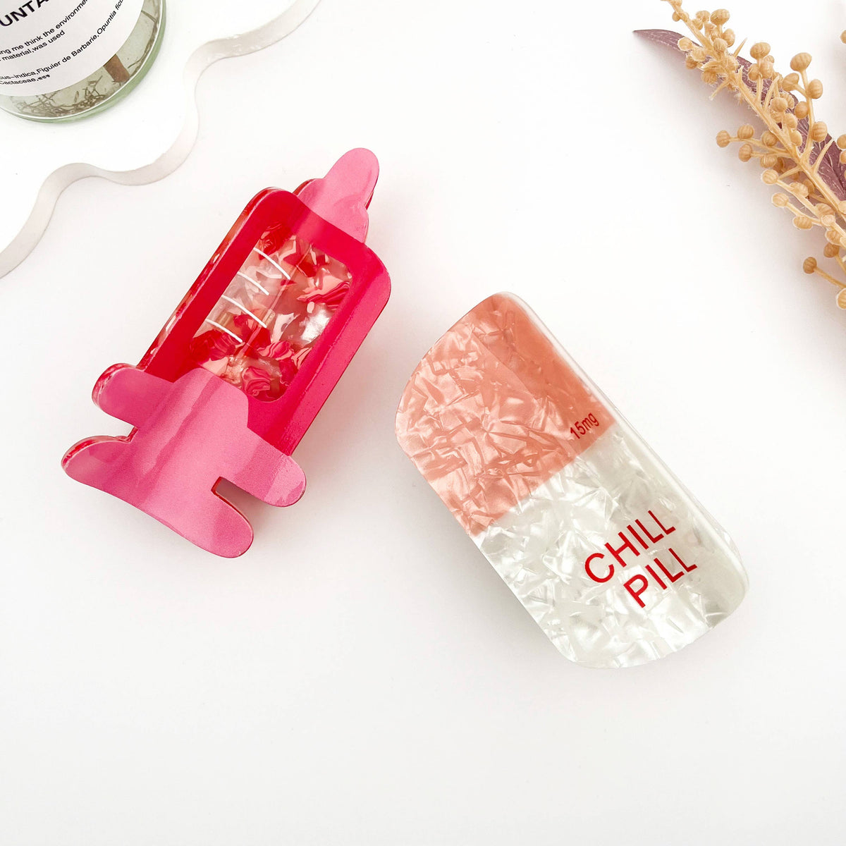 🏥 Cute Medical Hair Claw – Nurse & Doctor Clip Series