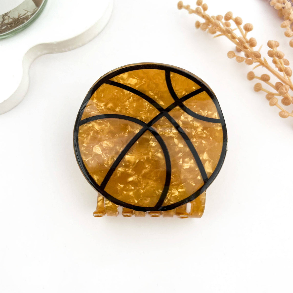 Football & Basketball Sports Hair Claw Clip
