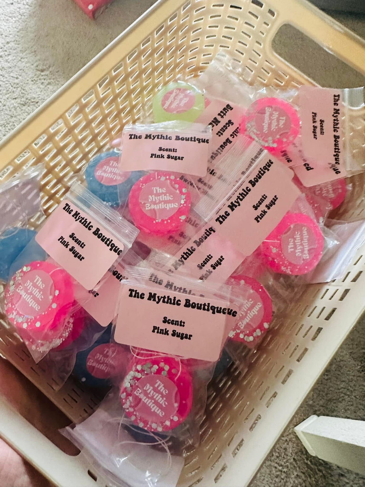 Custom business freshie samples