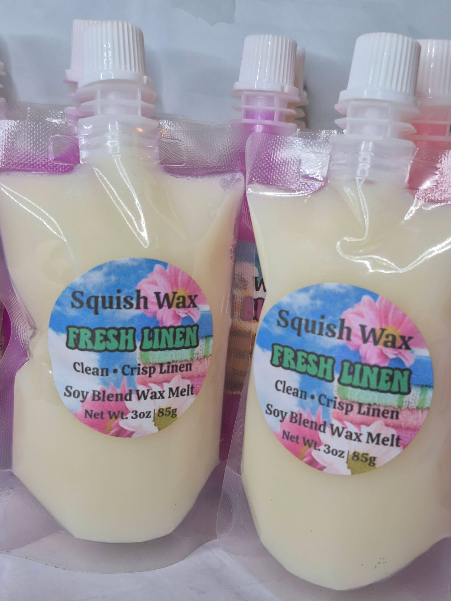 Squish wax melts