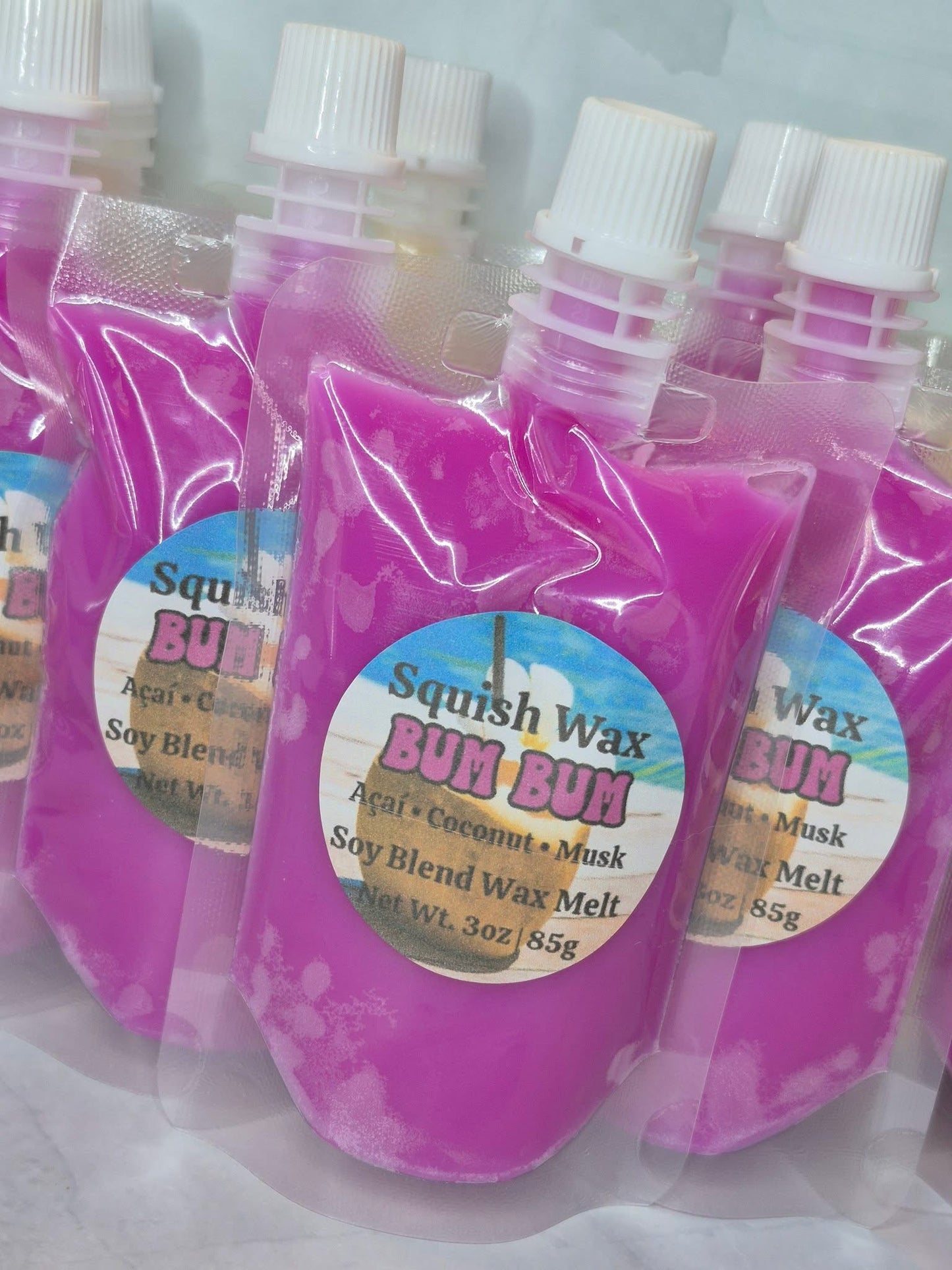 Squish wax melts