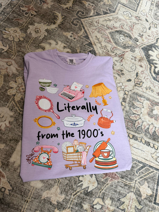 Literally from the 1900's