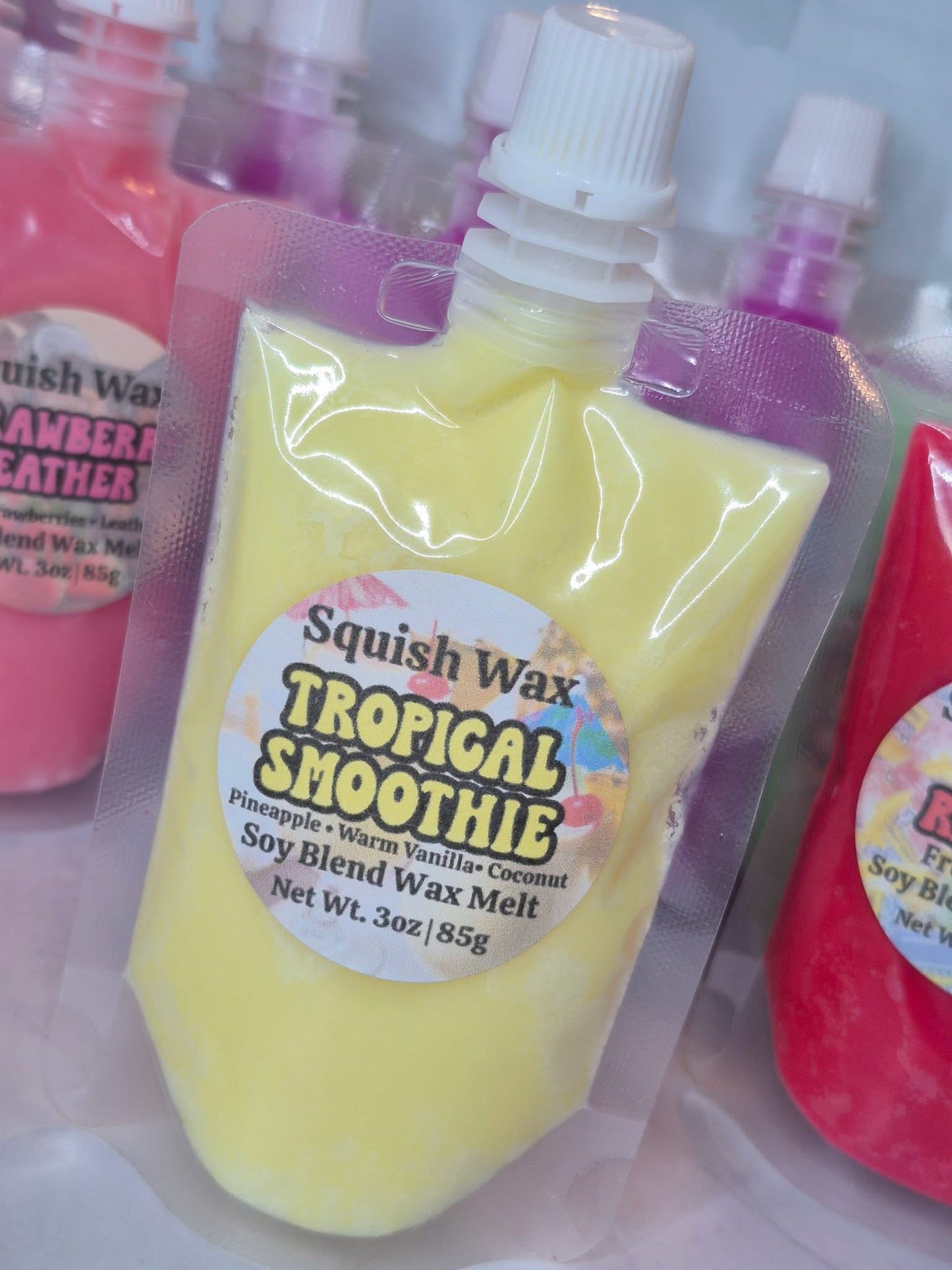 Squish wax melts