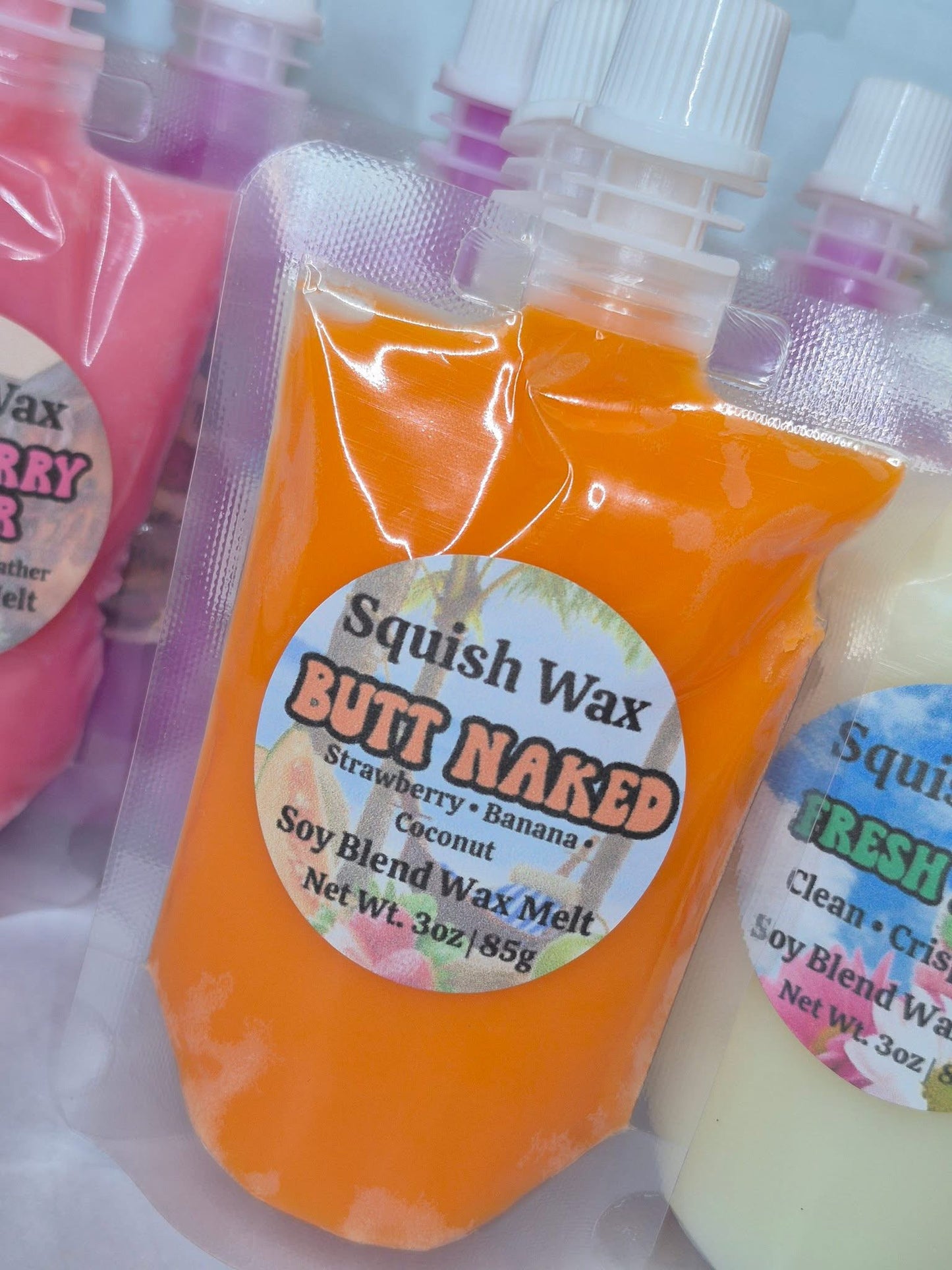 Squish wax melts