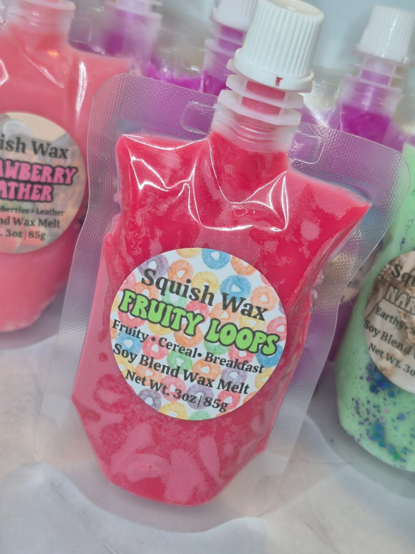 Squish wax melts