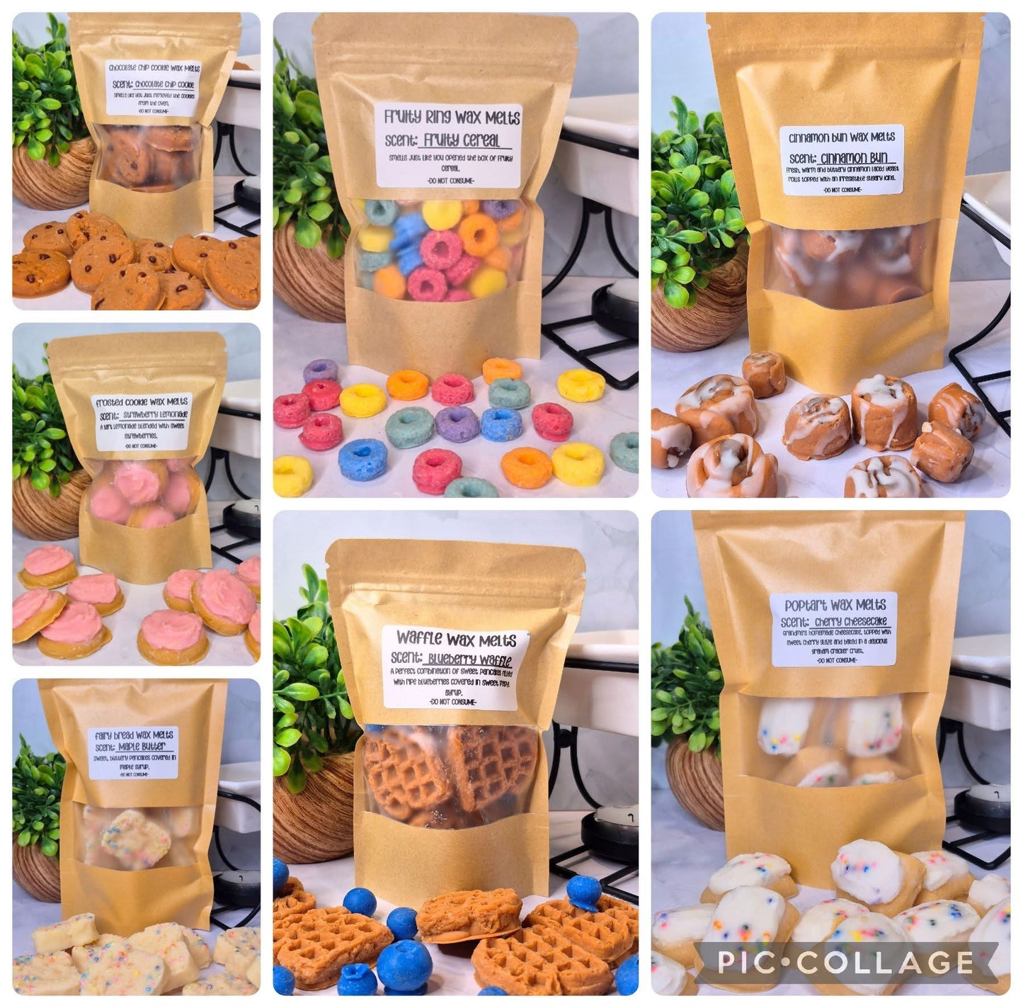 Wax melt bags