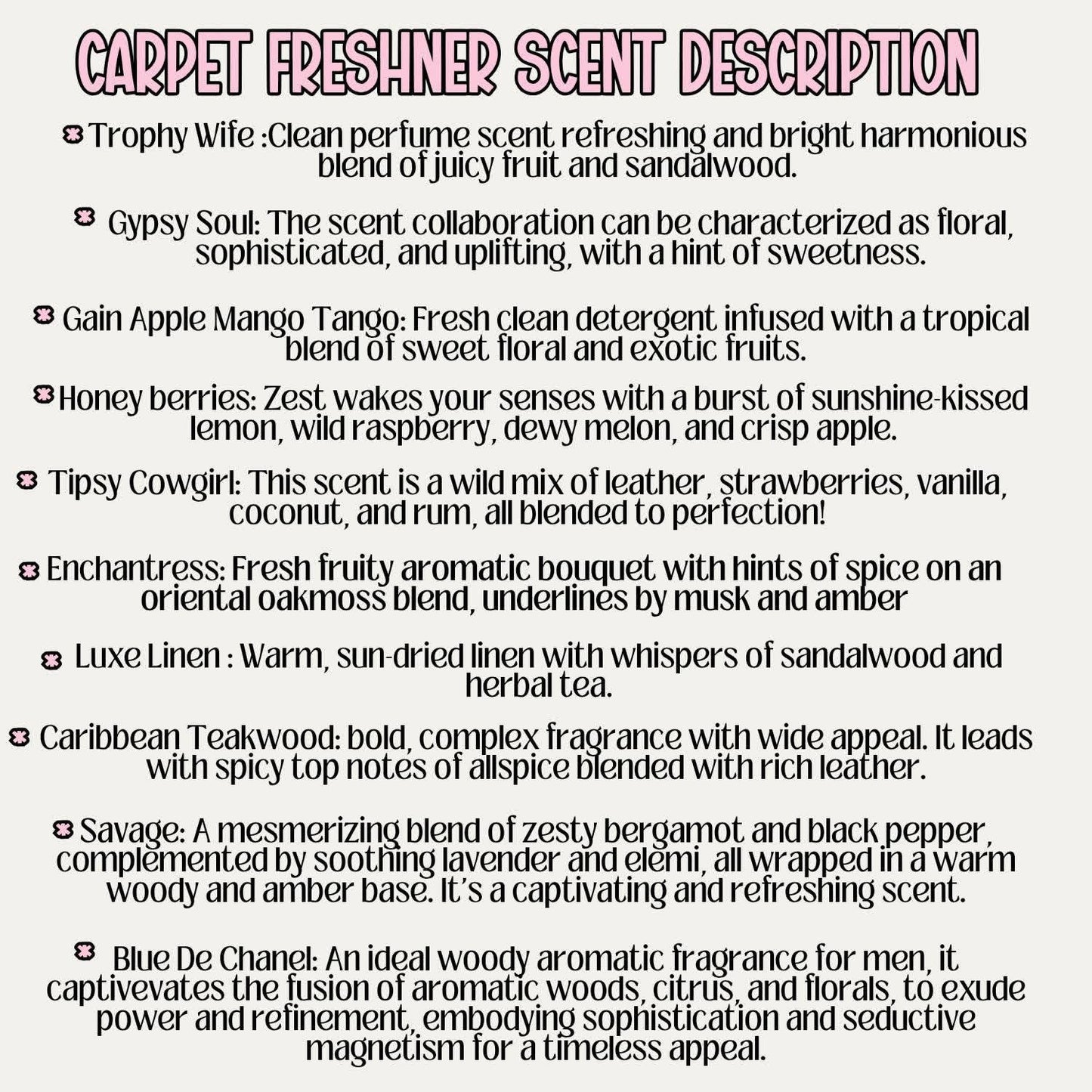 Carpet Fresheners