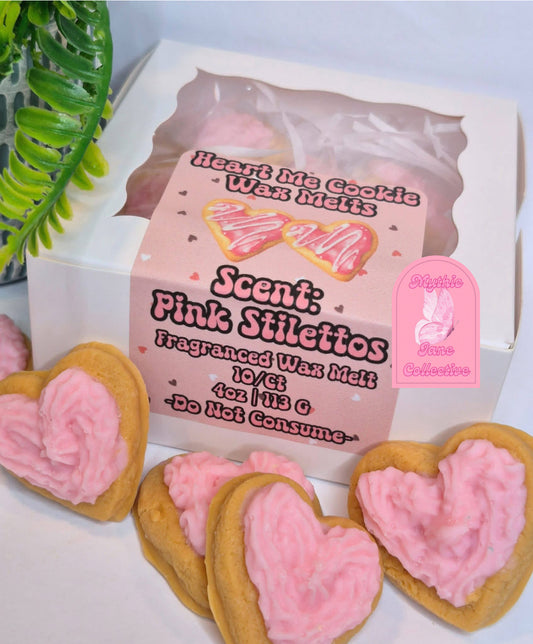 Pink stilettos wax melts