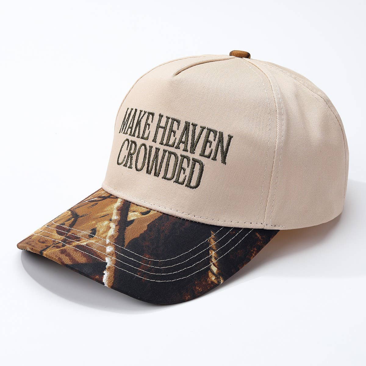 MAKE HEAVEN CROWDED BASEBALL CAP |  40HW748