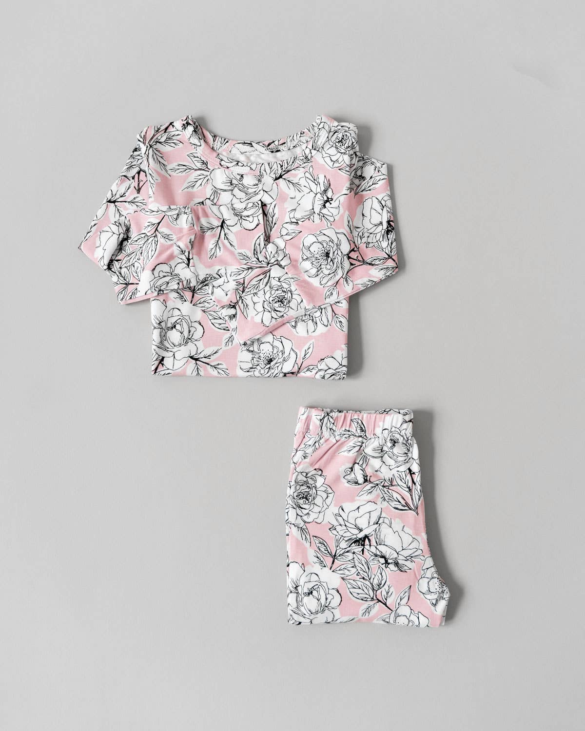 Allie Floral Bamboo 2-Piece Pajama Set