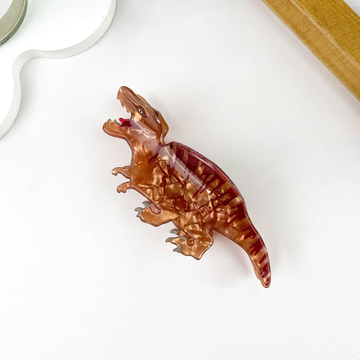Dinosaur Animal Acrylic Hair Clip