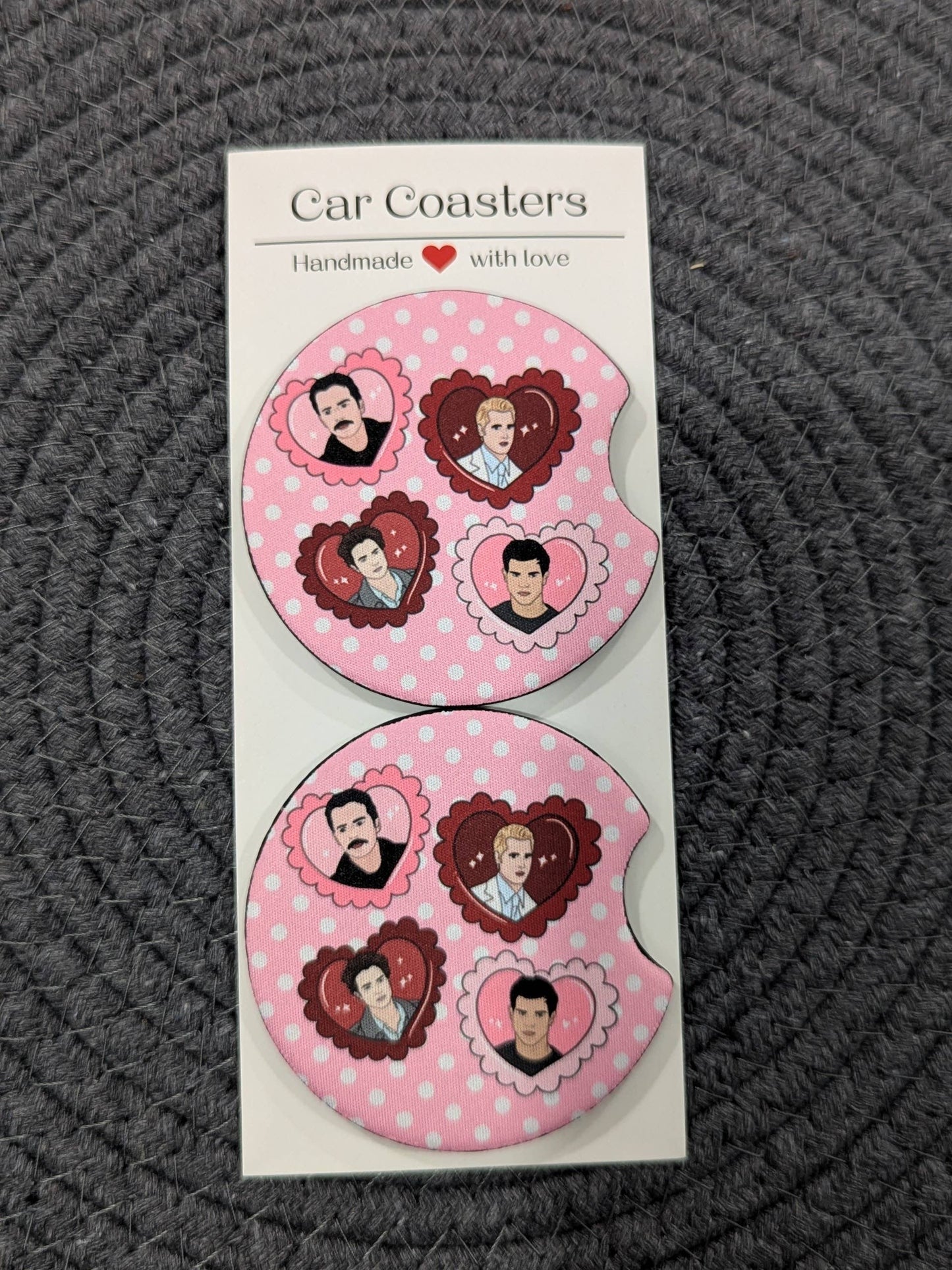 Men of Twilight Car Coasters