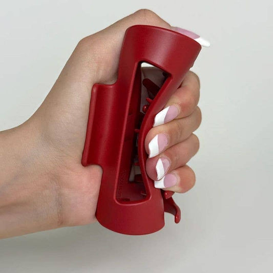 Jumbo Bendable Flexible Hair Claw Clips | 40H1003